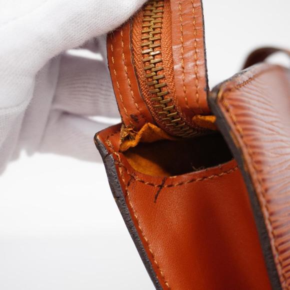 LOUIS VUITTON Handbag Epi Saint-Jacques M52273 Kenya Brown Ladies - Picture 9 of 10